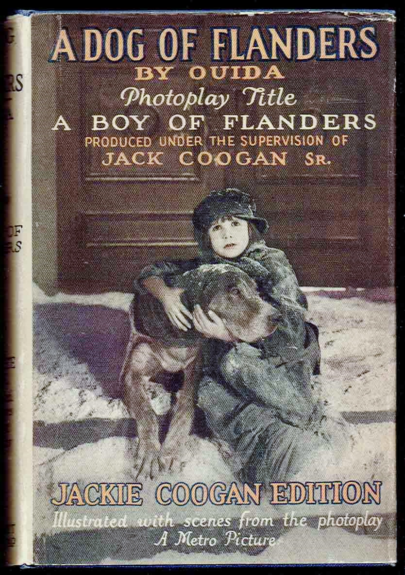 Jackie Coogan and Teddy the Dog in A Boy of Flanders (1924)