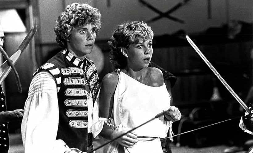 Christopher Atkins and Kristy McNichol in The Pirate Movie (1982)