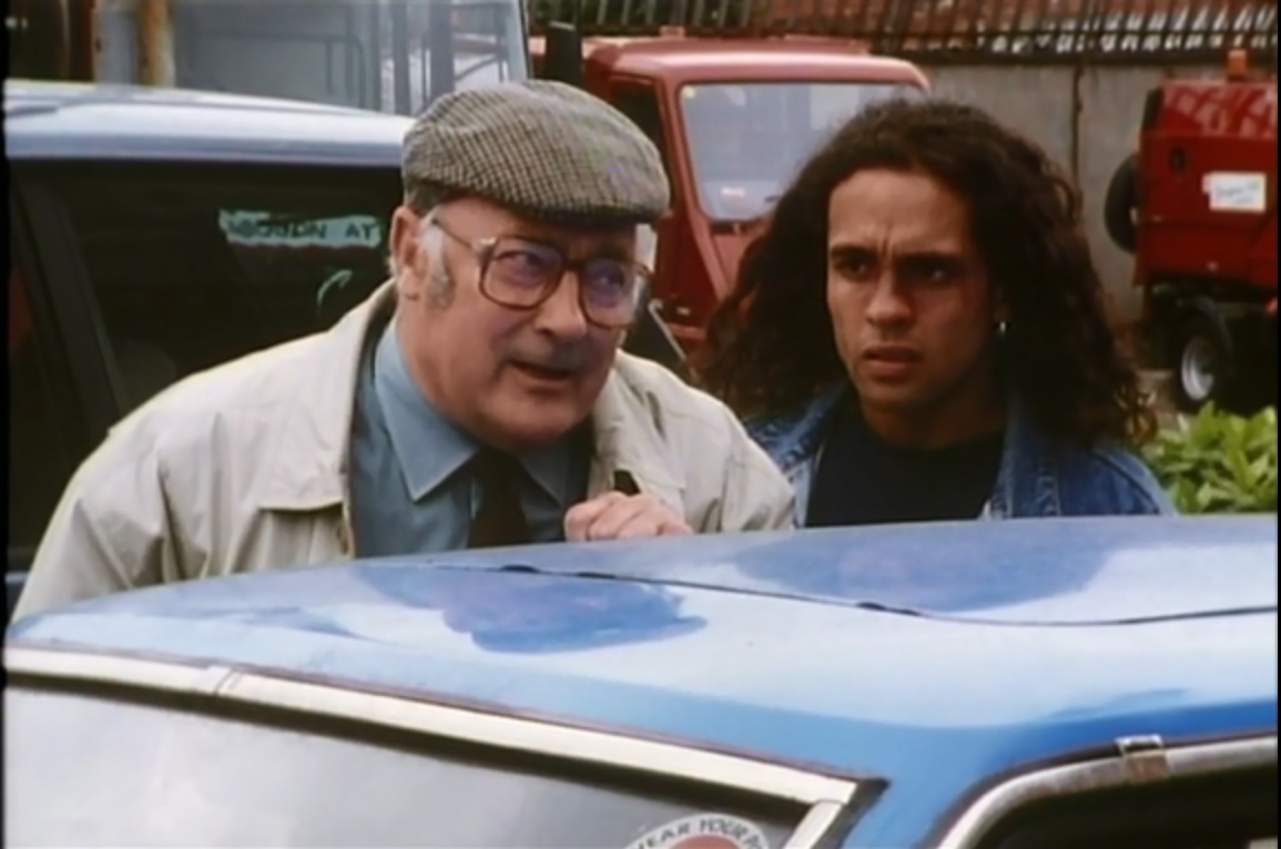 Anthony Barclay and Edward Woodward in Common as Muck (1994)