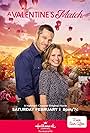 Bethany Joy Lenz and Luke Macfarlane in A Valentine's Match (2020)