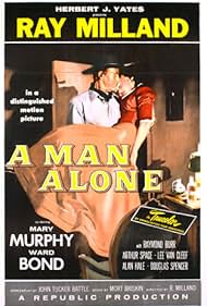 Ray Milland and Mary Murphy in A Man Alone (1955)