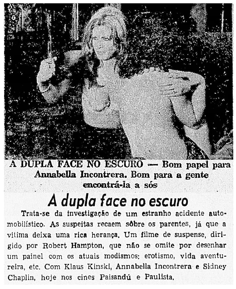 Annabella Incontrera in Double Face (1969)