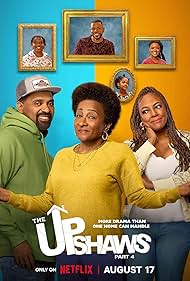 Kim Fields, Mike Epps, Wanda Sykes, Journey Christine, Diamond Lyons, Jermelle Simon, and Khali Spraggins in The Upshaws (2021)