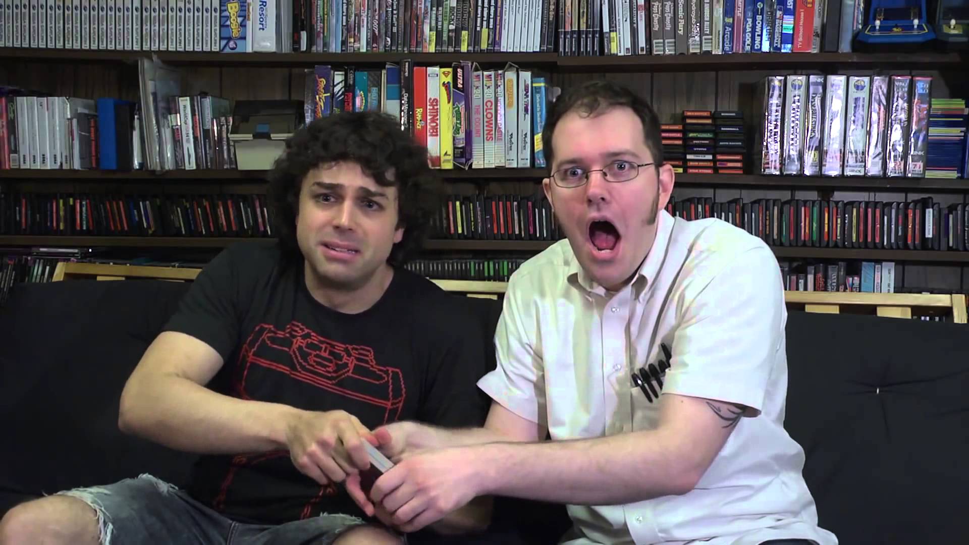 James Rolfe and Pat Contri in Pat the NES Punk (2008)