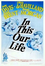 Bette Davis, Olivia de Havilland, George Brent, and Dennis Morgan in In This Our Life (1942)