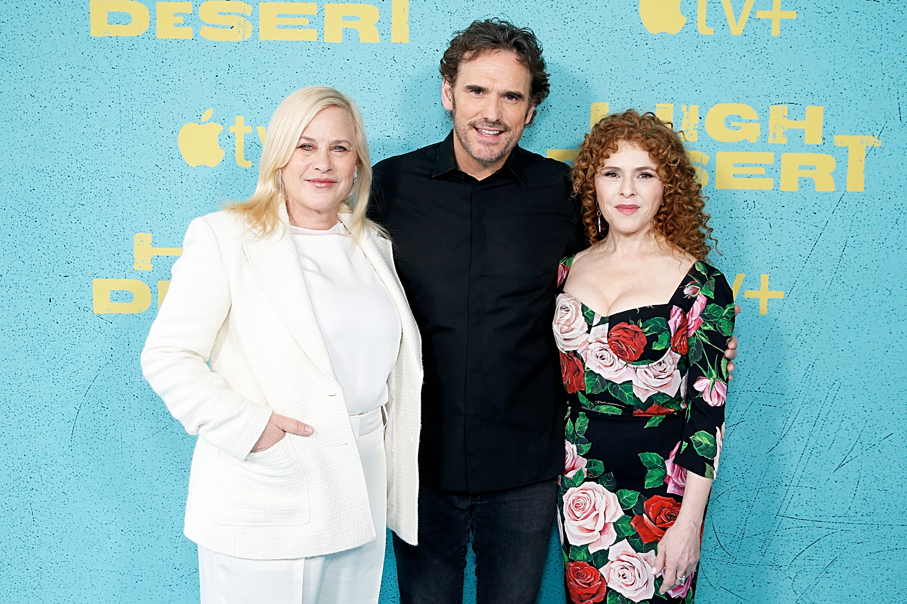 Patricia Arquette, Matt Dillon, and Bernadette Peters at an event for High Desert (2023)