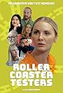 Adam Dean, Sam Ayoubi, Richard Cotter, Kerstyn Walsh, Amelia Conway, Katrina Maskell, and Tiffany Wong in Roller Coaster Testers (2021)