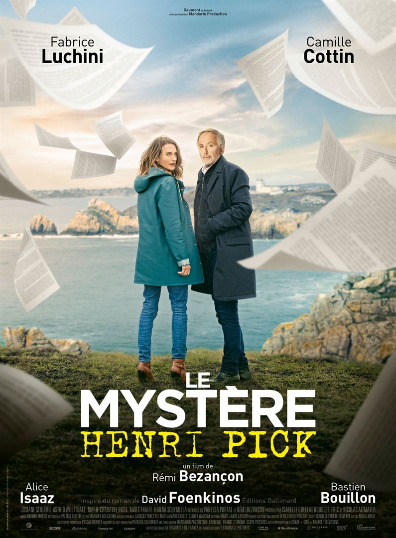 Fabrice Luchini and Camille Cottin in The Mystery of Henri Pick (2019)