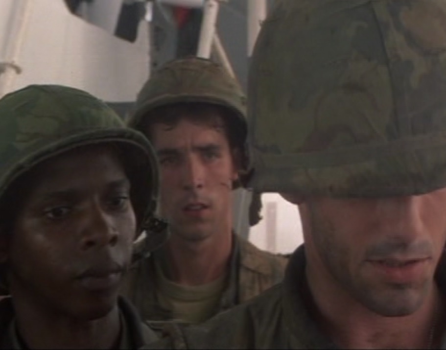 David Harris and Ken Wahl in Purple Hearts (1984)