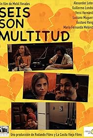 Yessi Hernandez, Guillermo Londoño, Gustavo Rengel, María Fernanda Meléndez, Alexander Leterni, and Luciano Murgueza in Seis son multitud (2015)