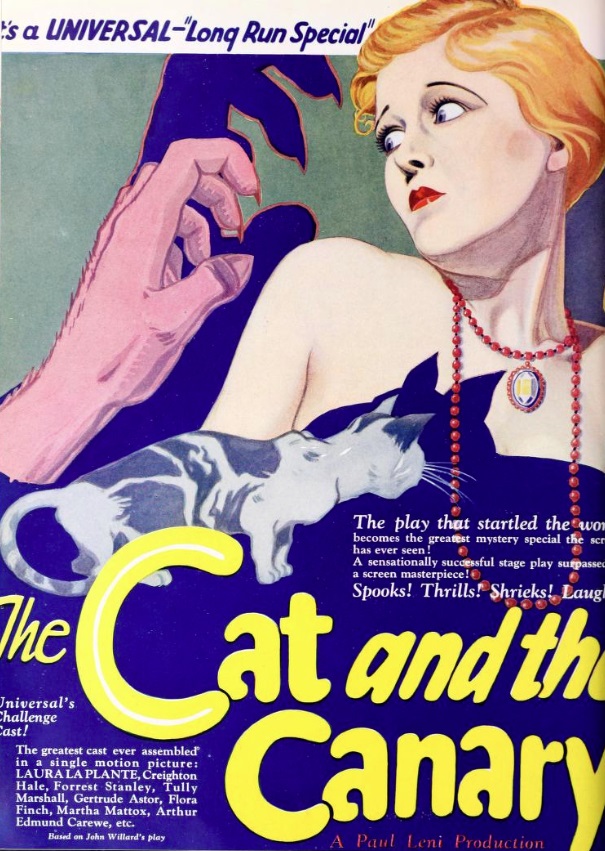 Laura La Plante in The Cat and the Canary (1927)