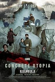 Lee Byung-hun, Park Ji-hu, Park Bo-young, Park Seo-joon, and Kim Sun-young in Concrete Utopia (2023)