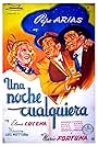 Pepe Arias, Mario Fortuna, and Elena Lucena in Una noche cualquiera (1951)