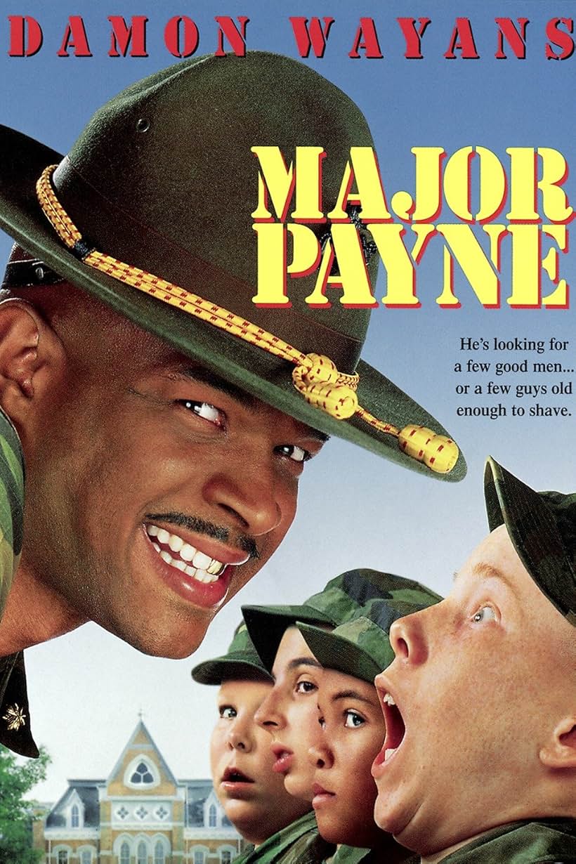 Damon Wayans, Orlando Brown, Peyton Chesson-Fohl, Stephen Coleman, and Chris Owen in Major Payne (1995)