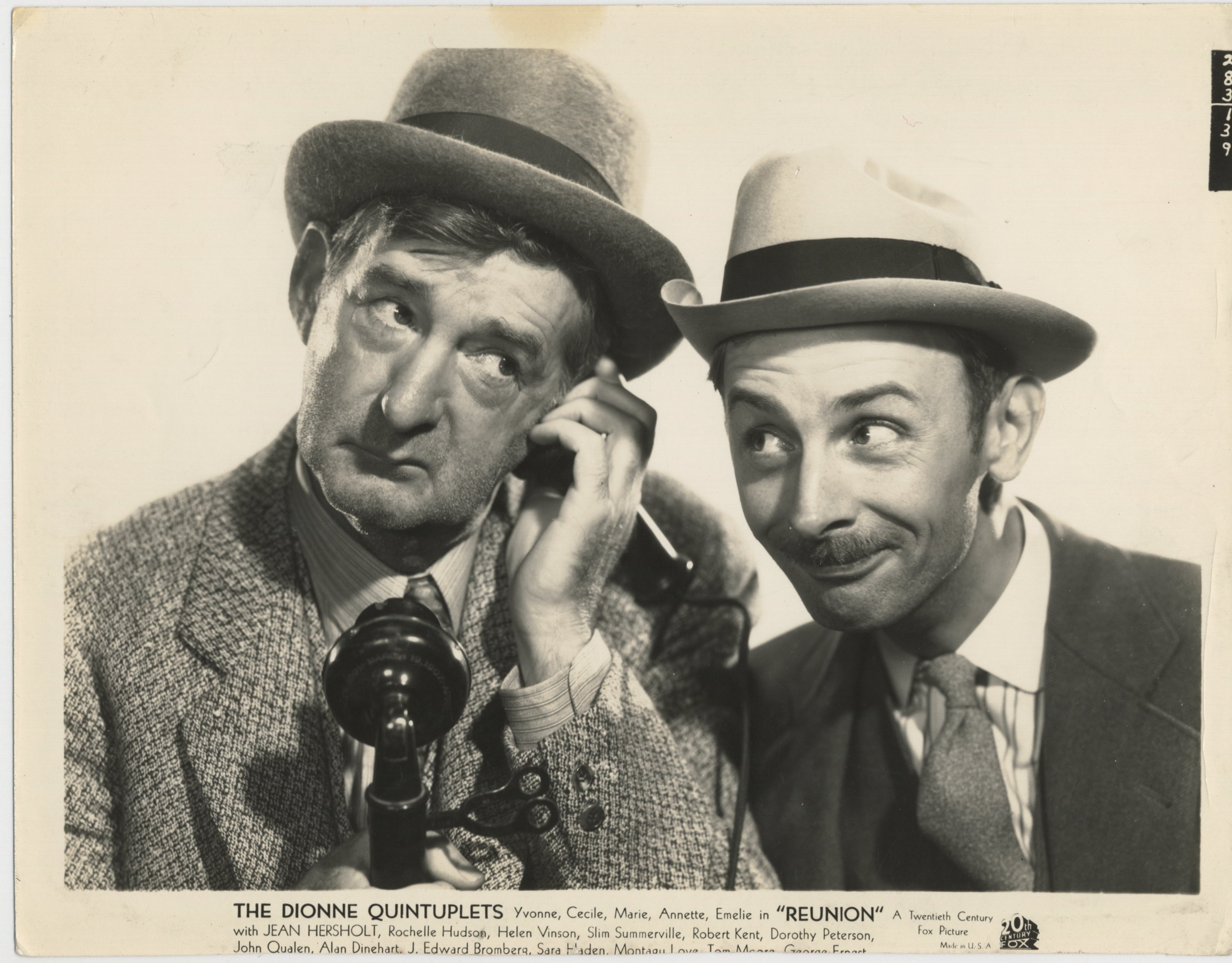 John Qualen and Slim Summerville in Reunion (1936)