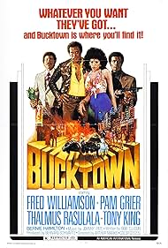 Pam Grier, Fred Williamson, Tony King, and Thalmus Rasulala in Bucktown (1975)