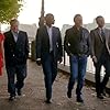 Robert Vaughn, Robert Glenister, Adrian Lester, Kelly Adams, and Matt Di Angelo in Hustle (2004)