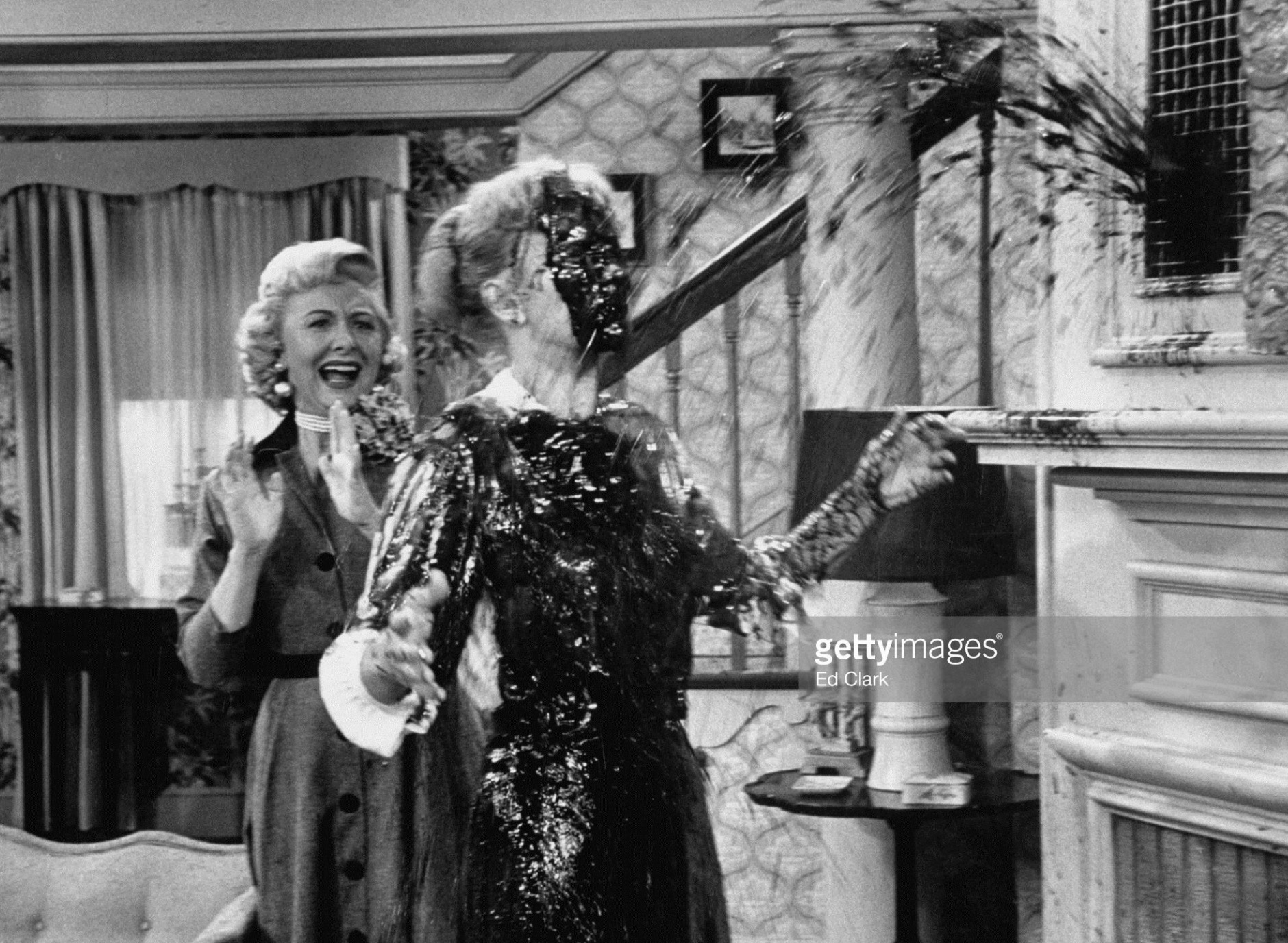 Eve Arden and Mary Jane Croft in Our Miss Brooks (1952)