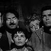 Diane Baker, Richard Beymer, Shelley Winters, Gusti Huber, Lou Jacobi, Millie Perkins, and Joseph Schildkraut in The Diary of Anne Frank (1959)