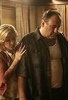 James Gandolfini and Edie Falco in The Sopranos (1999)