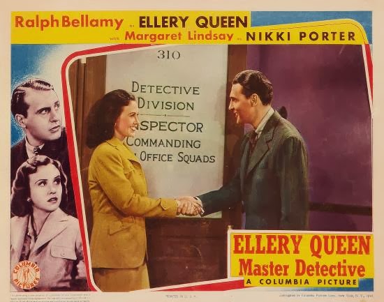 Ralph Bellamy and Margaret Lindsay in Ellery Queen, Master Detective (1940)