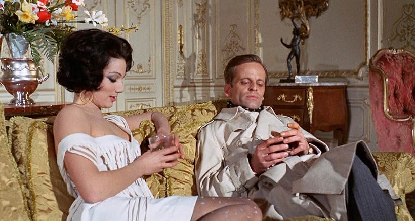 Klaus Kinski and Barbara Nelli in Double Face (1969)