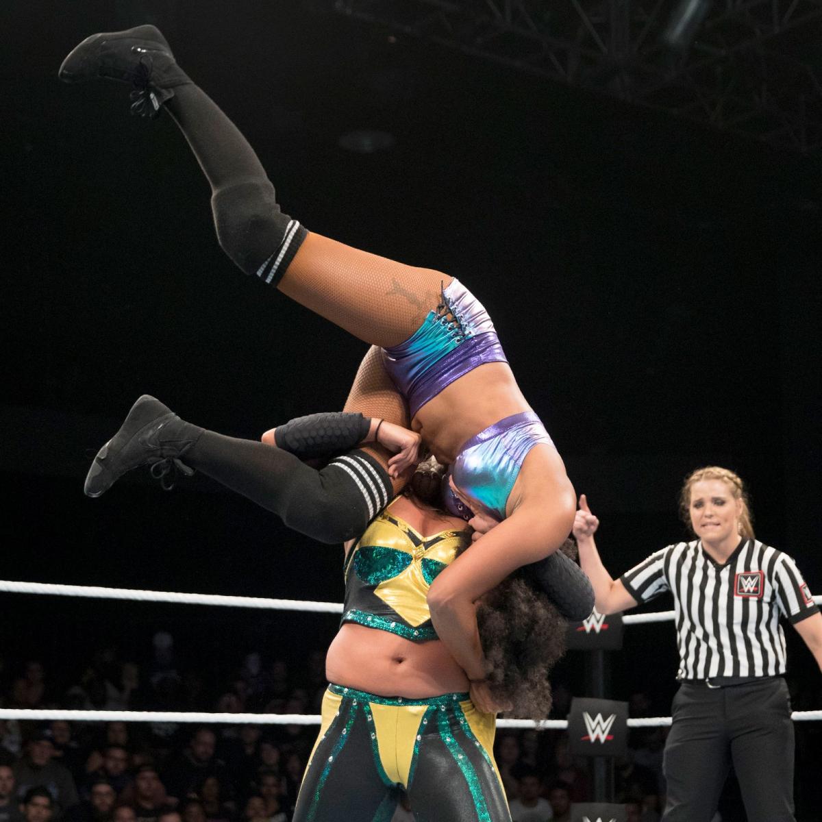 Marti Belle and Rachael Ellering in WWE: Mae Young Classic Women Tournament (2017)