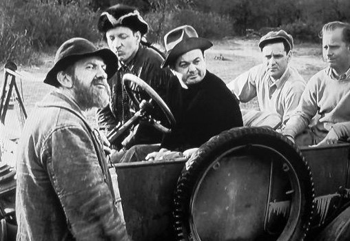 Benny Bartlett, David Gorcey, Leo Gorcey, Huntz Hall, and Fuzzy Knight in Feudin' Fools (1952)