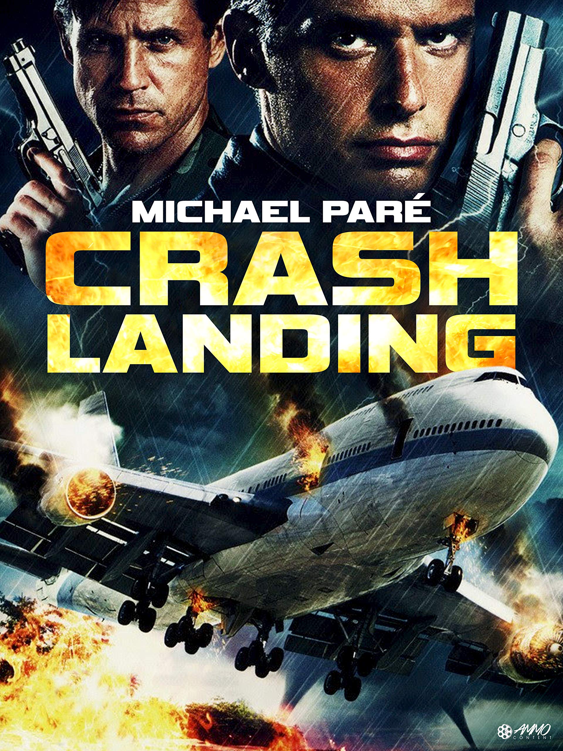 Michael Paré and Antonio Sabato Jr. in Crash Landing (2005)