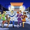 Mindy Cohn, Grey Griffin, Casey Kasem, Frank Welker, and Simple Plan in What's New, Scooby-Doo? (2002)