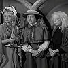 Margaret Hamilton, Marie Blake, and Carolyn Jones in The Addams Family (1964)