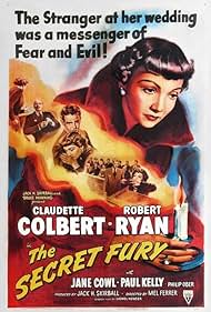 Claudette Colbert, Paul Kelly, Philip Ober, and Robert Ryan in The Secret Fury (1950)