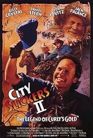 Billy Crystal, Jon Lovitz, Jack Palance, and Daniel Stern in City Slickers II: The Legend of Curly's Gold (1994)