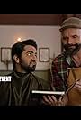 Zachary Coffin and Ayushmann Khurrana in Sabse Bada Fan Bole Ciao (2021)