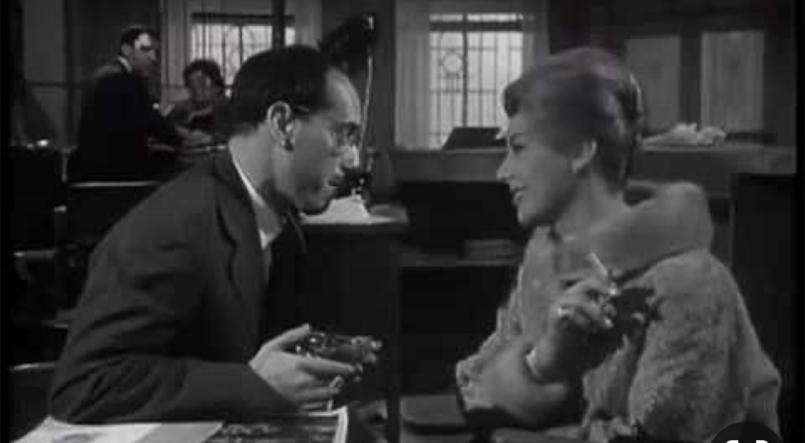 José Luis López Vázquez and Katia Loritz in Robbery at 3 O'clock (1962)