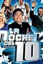 Antonio Banderas, Raffaella Carrà, Diego Maradona, Xuxa, and Paulina Rubio in La noche del 10 (2005)