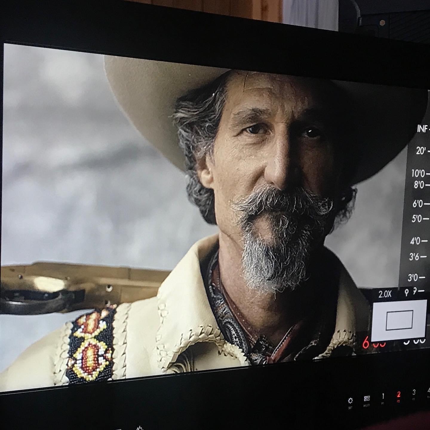 As Buffalo Bill Cody for INSP TV “Buffalo Keepers”.