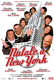 Claudio Bisio, Fabio De Luigi, Christian De Sica, Sabrina Ferilli, Massimo Ghini, Francesco Mandelli, Elisabetta Canalis, and Alessandro Siani in Natale a New York (2006)