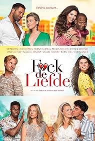 Victoria Koblenko, Edwin Jonker, Thijs Römer, Yolanthe Cabau, Nicolette van Dam, Maurits Delchot, Bo Maerten, Timor Steffens, Défano Holwijn, and Nienke Plas in F*ck de liefde (2019)