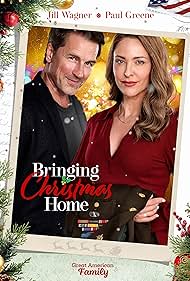 Jill Wagner and Paul Greene in Bringing Christmas Home (2023)