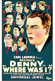 Reginald Denny in Where Was I? (1925)