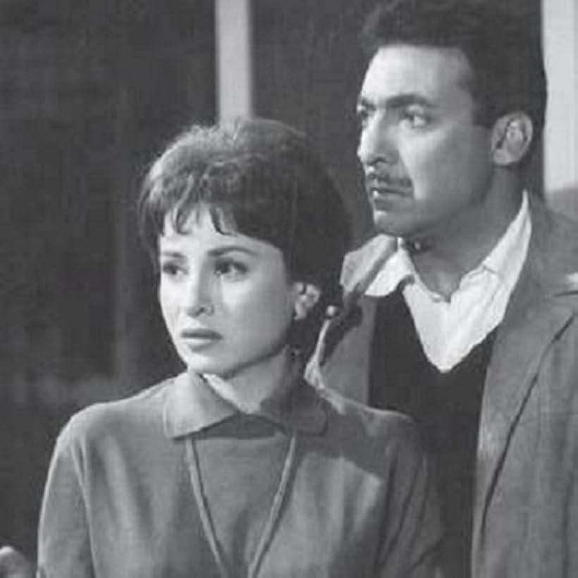 Rushdi Abazah and Faten Hamamah in La wakta lil hub (1963)