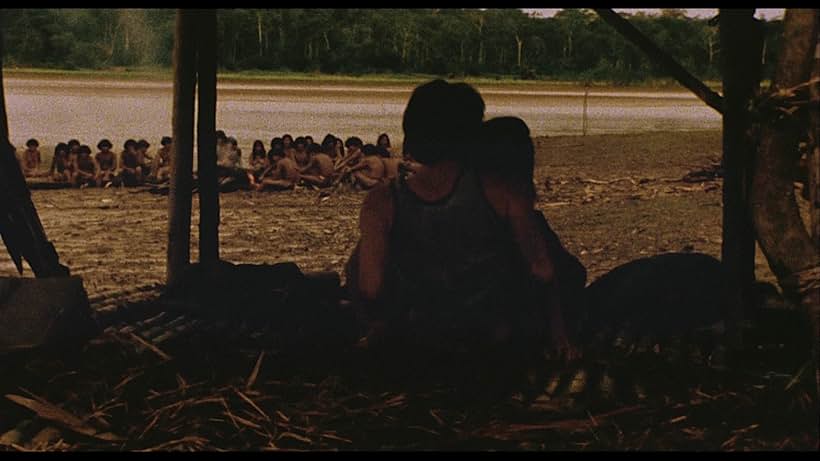 Francesca Ciardi and Carl Gabriel Yorke in Cannibal Holocaust (1980)