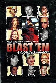 Kim Basinger, Robert De Niro, Michael J. Fox, Richard Gere, Harvey Keitel, Jack Nicholson, Julia Roberts, Sylvester Stallone, Cindy Crawford, Matt Dillon, Mary Tyler Moore, John Kennedy Jr., and Victor Malafronte in Blast 'Em (1992)