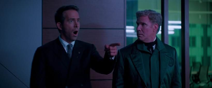 Will Ferrell and Ryan Reynolds in Spirited (2022)