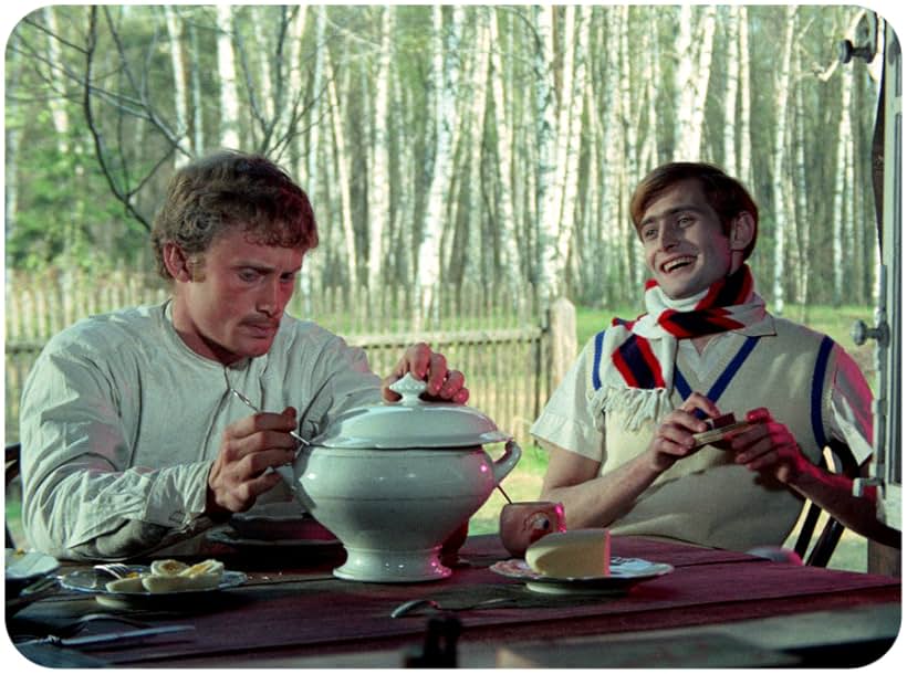 Olgierd Lukaszewicz and Daniel Olbrychski in The Birch Wood (1970)