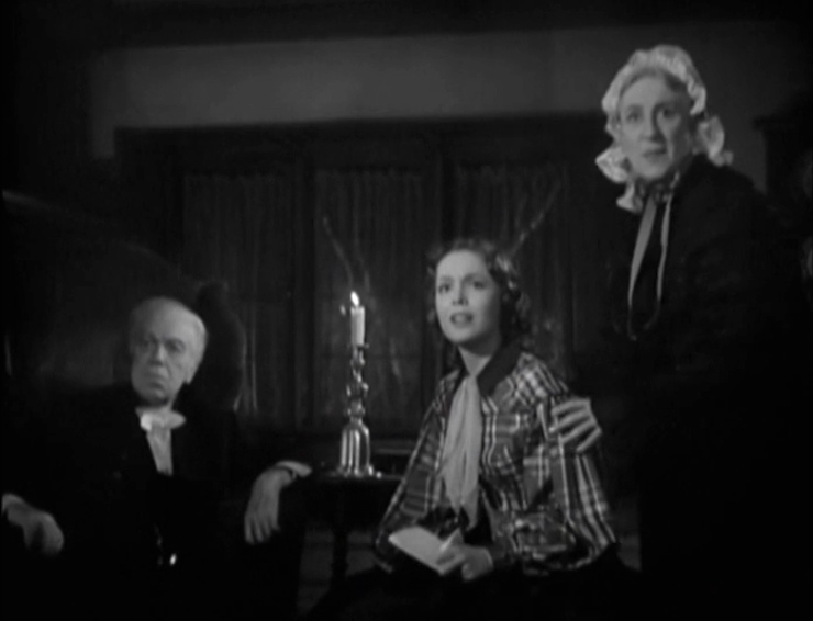 Montagu Love, Nancy Coleman, and Ethel Griffies in Devotion (1946)