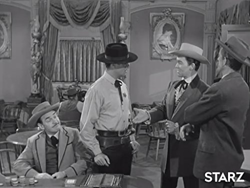 John Anderson, Ray Boyle, Douglas Fowley, and Hugh O'Brian in The Life and Legend of Wyatt Earp (1955)