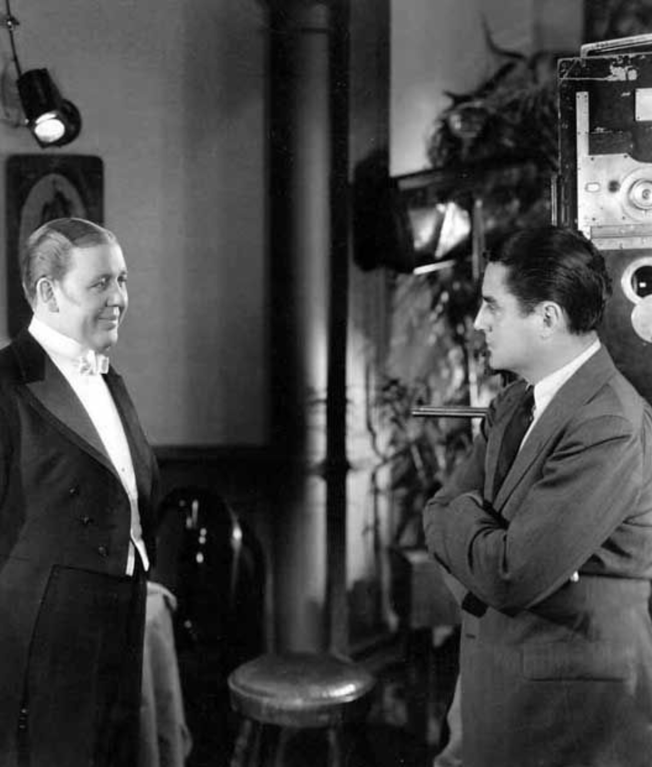 Charles Laughton and Leo McCarey in Ruggles of Red Gap (1935)