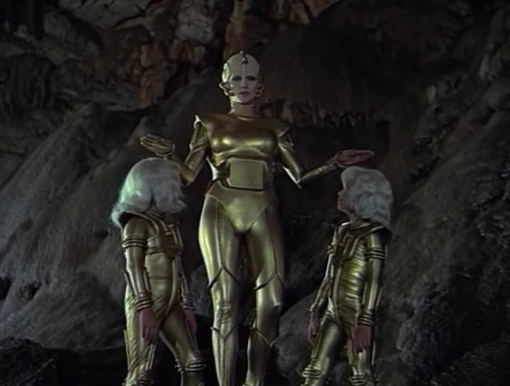 Rene Bitorajac, Ksenia Prohaska, and Jasminka Alic in Visitors from the Arkana Galaxy (1981)